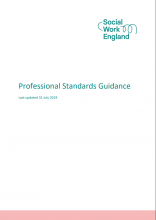 Professional Standards Guidance